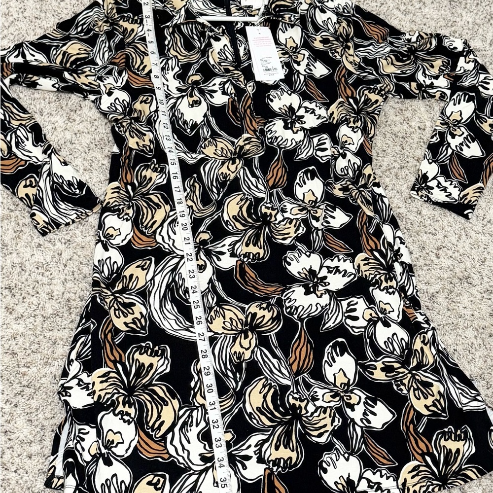 NWT Lilly Pulitzer Alalynn Long Sleeve Romper in Onyx Irisistable size XL - Picture 8 of 8